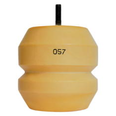 67-057I – Mola auxiliar PU, hollow rubber spring